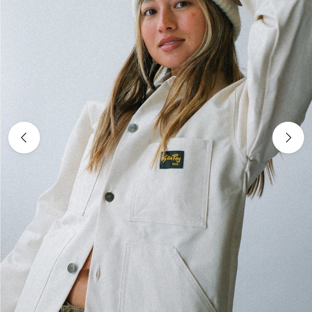 Prism Boutique- Stan Ray Natural Chore Coat (New With Tags)